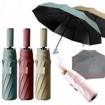여름 3단 완전완전자동 UV차단 양막 양산 우산 장마 태풍 햇빛차단 경량 접이식 꽃무늬 우산
