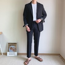 포마드클래식 5XL까지 린넨 빅사이즈 수트