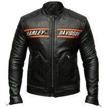 New 남성 Passing Link 가죽 할리데이비슨 Biker Motorcycle Goldberg 자켓