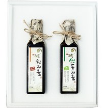 호재원 옛맛 참기름선물세트(종이가방포함), 옛맛4호(참+참+들), 참기름270ml+참기름270ml+들기름270ml