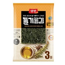 [동원] 양반 들기름김 전장김 절지 3봉*5매, 상세 설명 참조