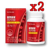 혈행팔팔 프리미엄 2개 은행잎추출물 홍국 기억력 콜레스테롤 건강기능식품