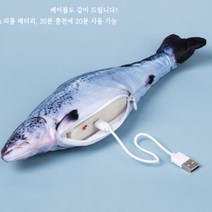 고양이 움직이는 물고기 장난감 생선 물고기인형 용품 놀이기구 사냥놀이 반려묘 애묘 캣, 청어, 본상품선택