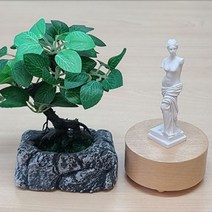 크리스마스 수동 오르골 원형 비너스 소품 선물, 단일제품