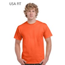 길단 18수 라운드 반팔티 ORANGE