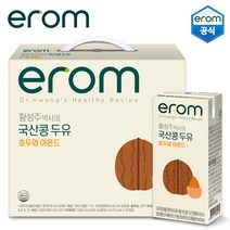 이롬 황성주 국산콩 호두와아몬드두유 190mlX40팩, 40팩, 190ml