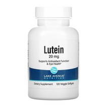 [레이크에비뉴] 루테인 20mg 120베지 소프트젤 Lake avenue