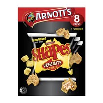 아노츠 쉐이프 스낵 멀티팩 크래커 베지마이트 & 치즈 8팩