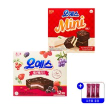해태 NEW 오예스 세븐베리즈 384g+오예스 mini 192g 2종 (총2개)묶음+사은품, 1세트, 384g