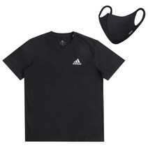 아디다스 M SL SJ 면 반팔티 + 패션마스크