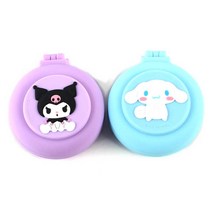 키키월드산리오캐릭터즈 와펜휴대용거울브러쉬(랜덤)8494, 단품