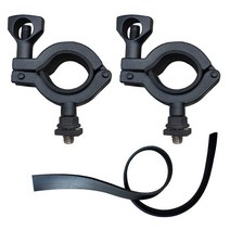 랙 파이오니어 하이 리프트 잭 및 삽 홀더 브래킷 키트 와류 및 헤비 듀티 바 루프 바스켓 마운트 홀더, 05 Black StyleA, 1개