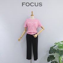 포커스 허리밴딩 스판 일자 팬츠(FM2C7PT02595)