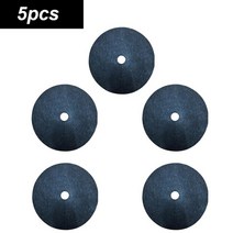 잡초 제초 매트 5 크기 정원 식물 커버 천 뿌리 덮개 링 부직포 15cm 직경, 5개