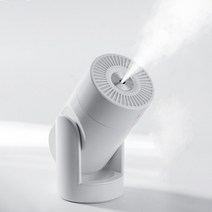 가습기 사무실 탁상용가습기 USB 미니공기청정기 무드등 220ml, 화이트