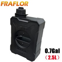 무시동히터기름통 오프로드 SUV ATV 2.5L 미니 예비, 2.5L Black with Pipe