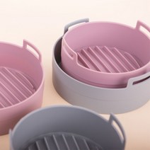 에어플라이 포트 에어플라이어 실리콘 전자레인지 용기, 그레이-XL(특대형215×75mm)5L이상~