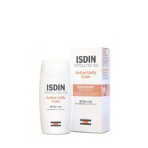 이스딘 액티브 유니파이 컬러 Spf 50+ 얼굴용 자외선차단제 Isdin Fotoultra 100 V9 50Ml