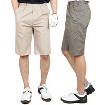 남성용 여름 밴딩 반바지 면스판 치노 면바지