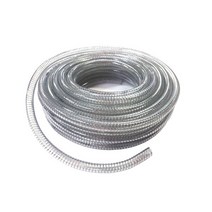 식품용 스프링호스 32 38mm x40M롤 /투명호스 고압호스 철심호스 급배수용 공업기기용 물호스, 38mm x40M(롤), 1개