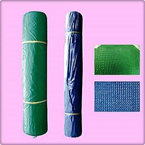 수직보호망 멀티망 소음차단망 비산분진망 2M 60M 비계망, 청색, 1개