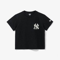 뉴에라 뉴에라키즈반팔티 NQC 13114856 MLB 뉴욕 양키스 티셔츠 블랙 _