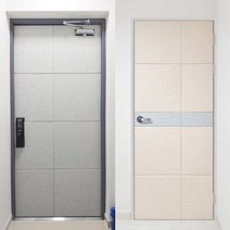 문소음방지 강아지 방음문 현관문 방음재 문 방음 셀프방음 자석방음재 접착식 흡음재 방마다방음, 방문 방음재(문고리사이즈 74), 베이지, 1개