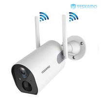 YESKAMO 예스카모 홈 IP카메라 최고화질 실내외용 감시카메라 보안용 무선 CCTV, KR-ZS-GX6S-선택12