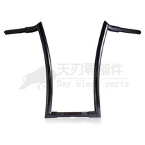 할리데이비슨 소프테일 튜닝 파츠 25MM (1인치) 블랙 전자식 핸들바, 18인치