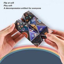 3D 매직 마그네틱 큐브 게임 퍼즐 스트레스 방지 장난감 성인 입방체 피젯 모양 이동 상자 컬렉션, 1 PC