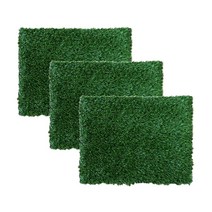 슈케이스 인조잔디 디피용 잔디매트 현관 신발장, (34 x 27) 3개