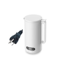 오아시 휴대용 미니 두유 메이커 500ML 벽 밀크 쉐이크 믹서기 스무디 프로세서 가전 제품 220V, 02 White 350ML_01 미국_02 220V