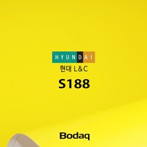 현대엘앤씨 보닥 인테리어필름 S188 라이트옐로우 시트지