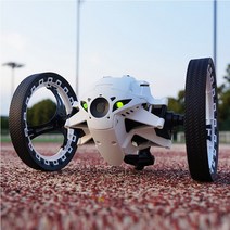 Rc 바운스 자동차 2.4g 점핑 카 카메라 미사용 또는 와이파이 카메라 2.0mp 유연한 휠 회전 Led 야간 라이트 Rc 로봇자동차 rc카 바운스카, [05] GRAY