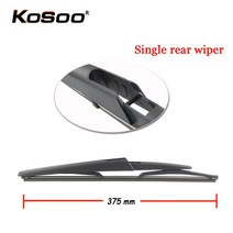 Kotoo 볼보 XC90 용 자동 후방 와이퍼 블레이드 375 mm 2003-2006 후면 창 앞 유리 암 액세서리 스타일링