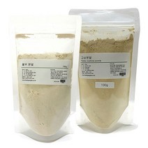 천연팩 율무 고삼 팩 가루 분말, 율무100g+고삼가루100g