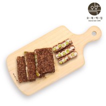 오복떡집 찰떡 완두베기찰떡 찹쌀팥떡 팥시루떡 영양찰떡 국산찹쌀 완두베기 팥고물 영양간식 식사대용 이사 개업선물 답례품 개별포장, 완두베기찰떡 100g 10개  x 2개