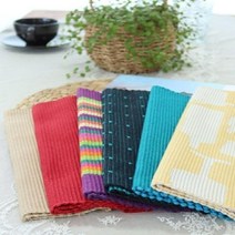 린넨 식탁매트 4p set 6종류, E