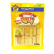 도기맨 치즈케익 100g/애견간식 애견과자, 100g