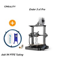 최신 Creality Ender-3 S1 PRO 3D 프린터 최대 300 고온 Sprite 듀얼 기어 직접 압출기 4.3 인치 32Bit 저소음 CR 터치, [05] Add 1M PTFE Tubing