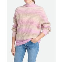 22FW [22FW시즌오프][연예인 착용] 핑크 그라데이션 알파카혼방 터틀넥 니트 VISW2F223P2