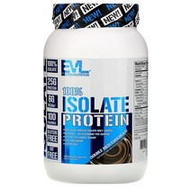 EVLution Nutrition Isolate Protein 에볼루션 뉴트리션 아이솔레이트 프로틴 초코맛 726g 1통, 1개