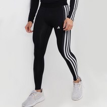 아디다스 ADIDAS 퍼포먼스 HD3530 테크핏 3S 트레이닝 블랙 롱 타이츠