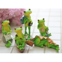 화분소품 수반소품 선반소품 청개구리 미니어쳐파는곳, 배