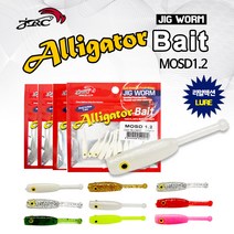 JRC MOSD1.2(10pcs) 뽈락전용웜 루어낚시 낚시용품 인기루어, PA01