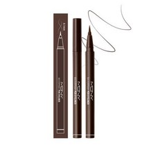 맥퀸뉴욕 워터프루프 펜 아이라이너 0.6g, 딥브라운, 3개