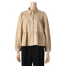 오조크 셔링 셔츠 블라우스 (FOQFCBA511P) 398621