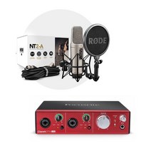 포커스라이트 오디오 인터페이스 Clarett 2pre USB + 마이크 NT2A 패키지