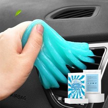 차량용 내부 송풍구 먼지 청소 젤리 클리너 70g, 1개