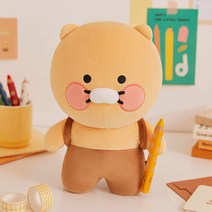 카카오프렌즈 백팩 멘 베이비 필로우 춘식이 인형쿠션, 29cm, 혼합색상